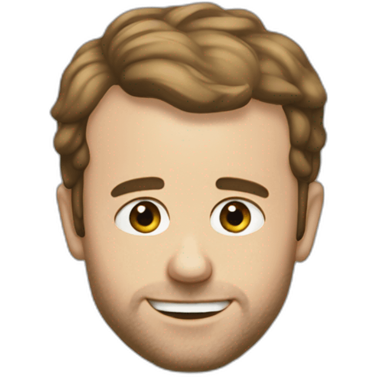 Macron au toilette emoji