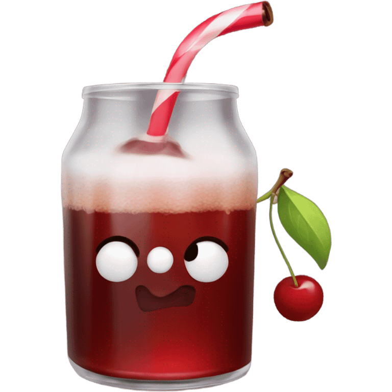 Cherry cola drink  emoji