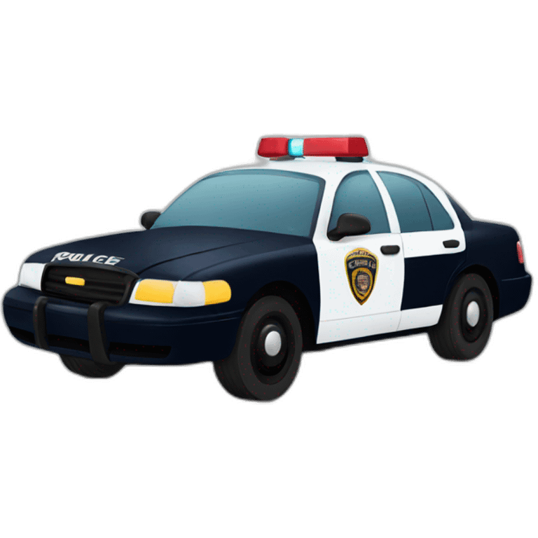 police car emoji