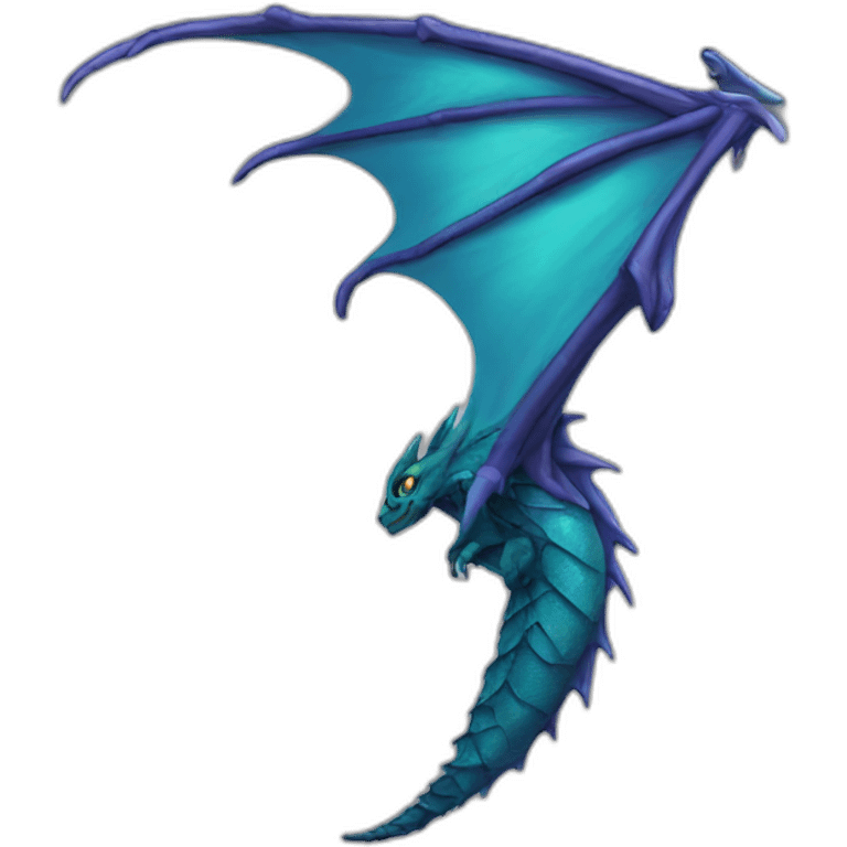 Dragon wing emoji