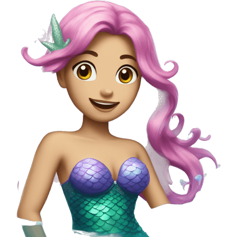 mermaid birthday emoji