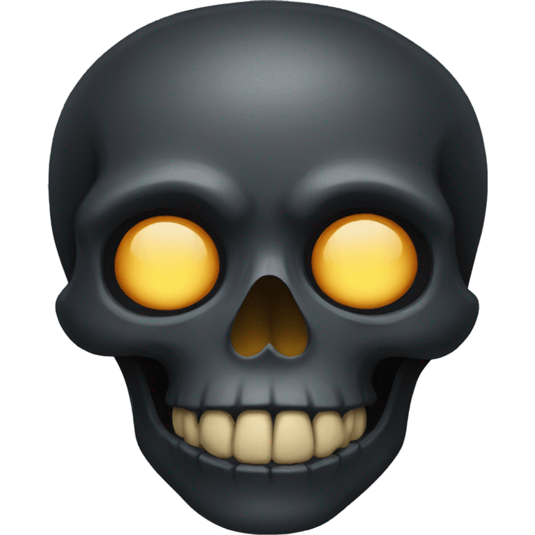 dark skull emoji