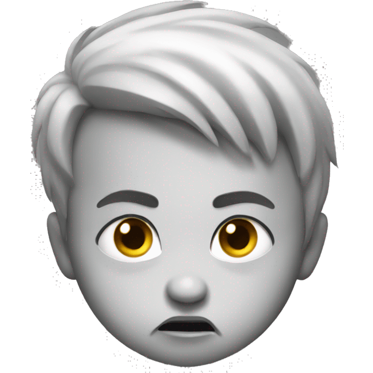 angry baby emoji