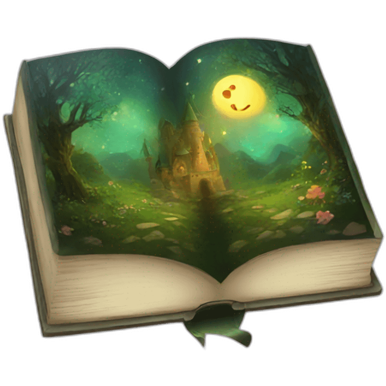 magical book emoji