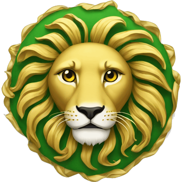 Sun lion flag iran emoji