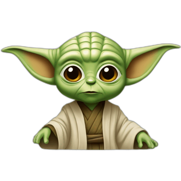 Yoda pouce en l'air emoji