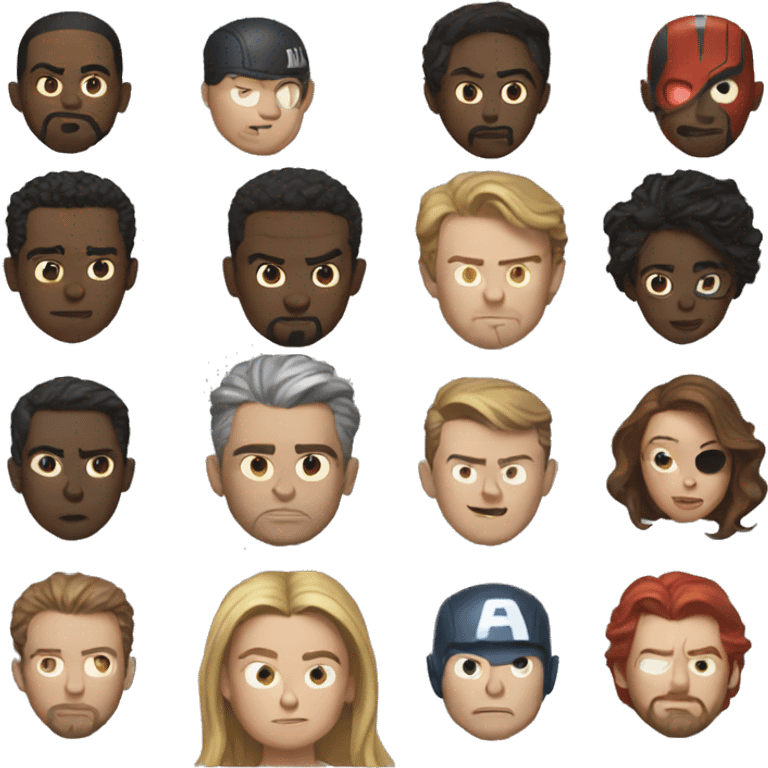 Marvel emoji