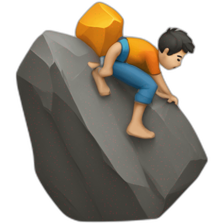 bouldering emoji