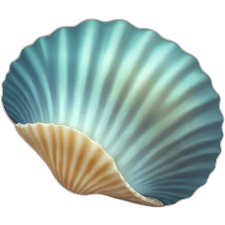 Sea shell emoji