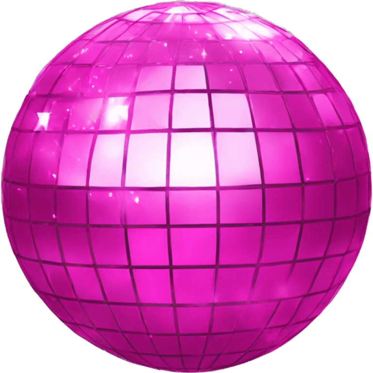 pink disco ball  emoji