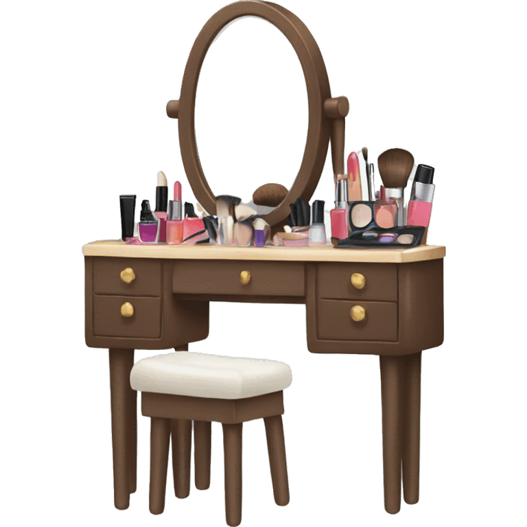 makeup vanity  emoji