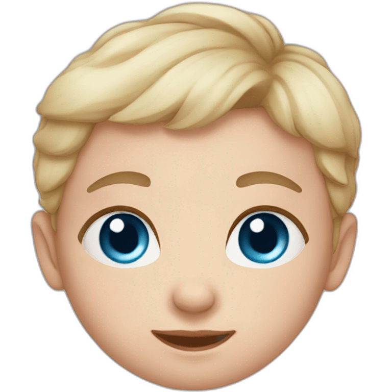 blue-eyed newborn emoji