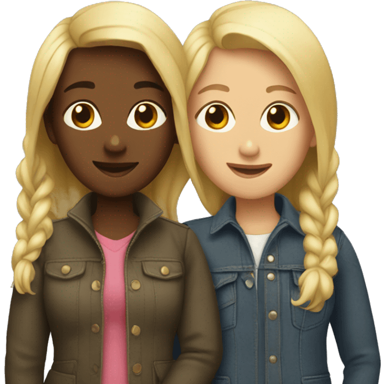 Lesbian couple emoji