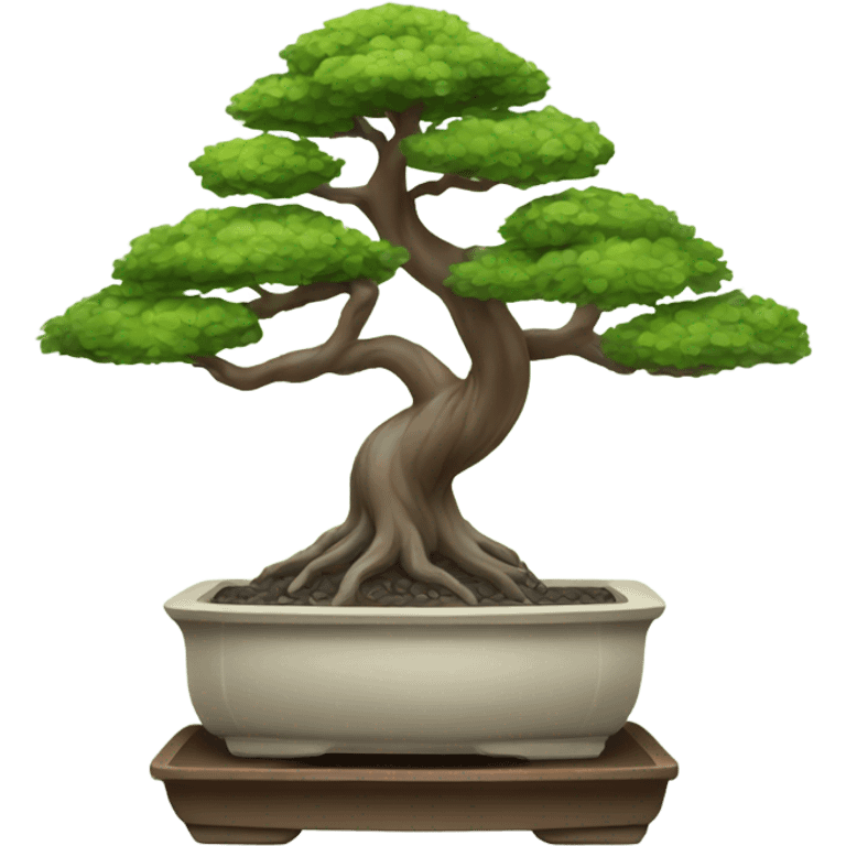 Bonsai tree emoji