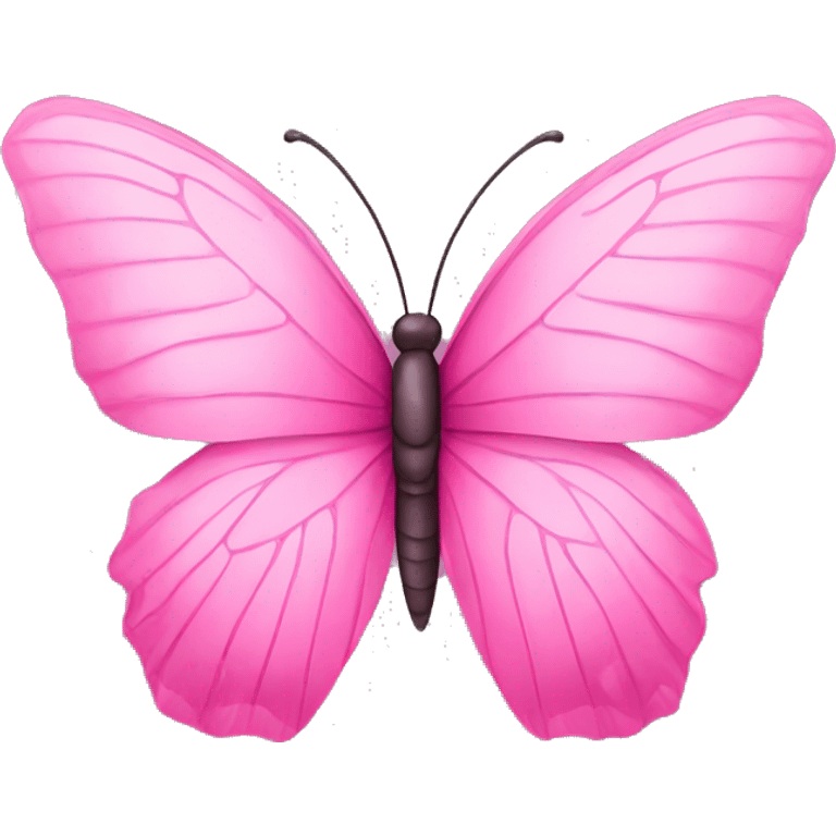 pink butterfly  emoji