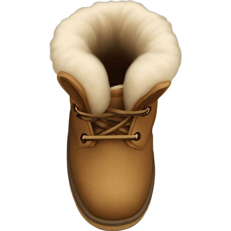 Uggs from above emoji