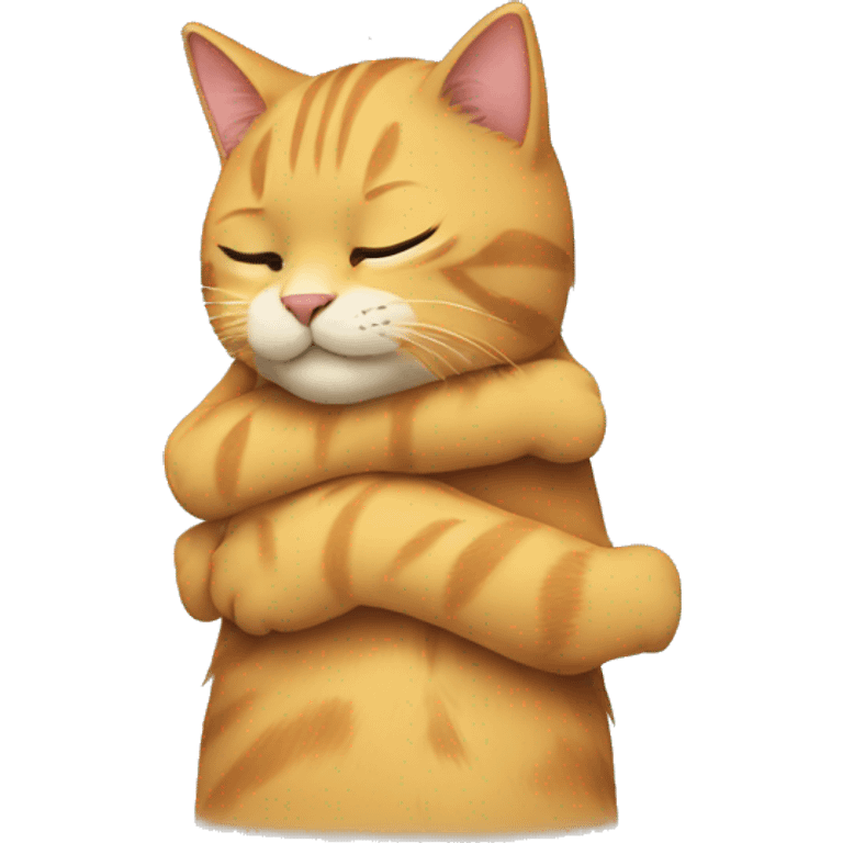 Hug cats emoji