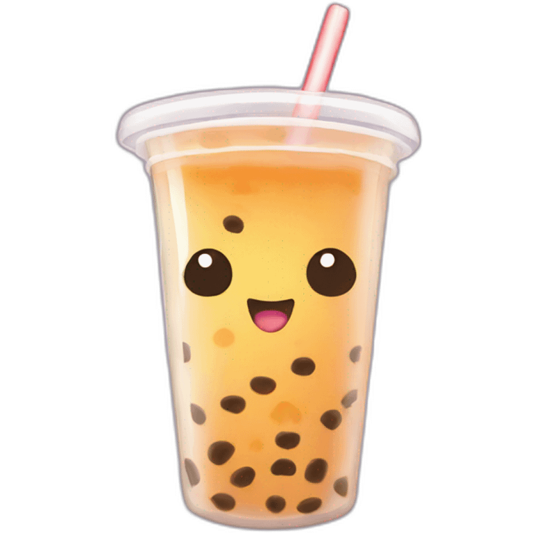 Chat bubble tea emoji