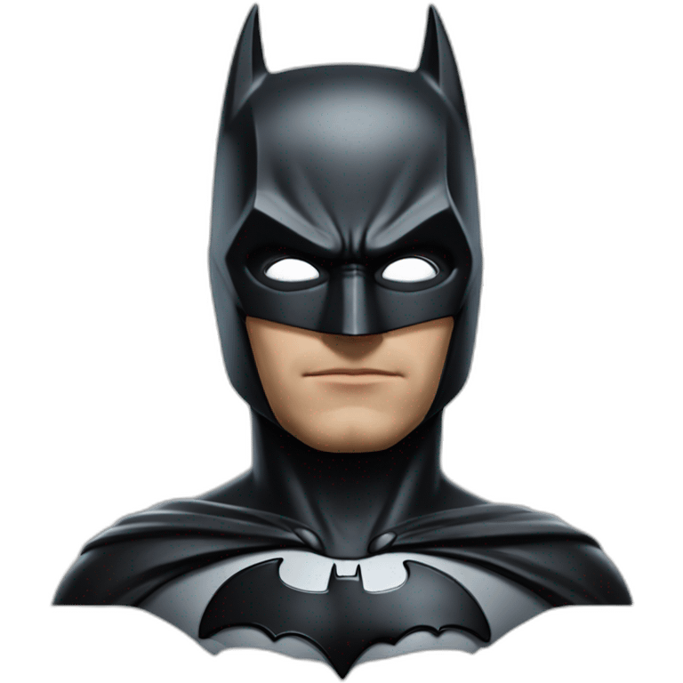 Hyper realistic batman emoji