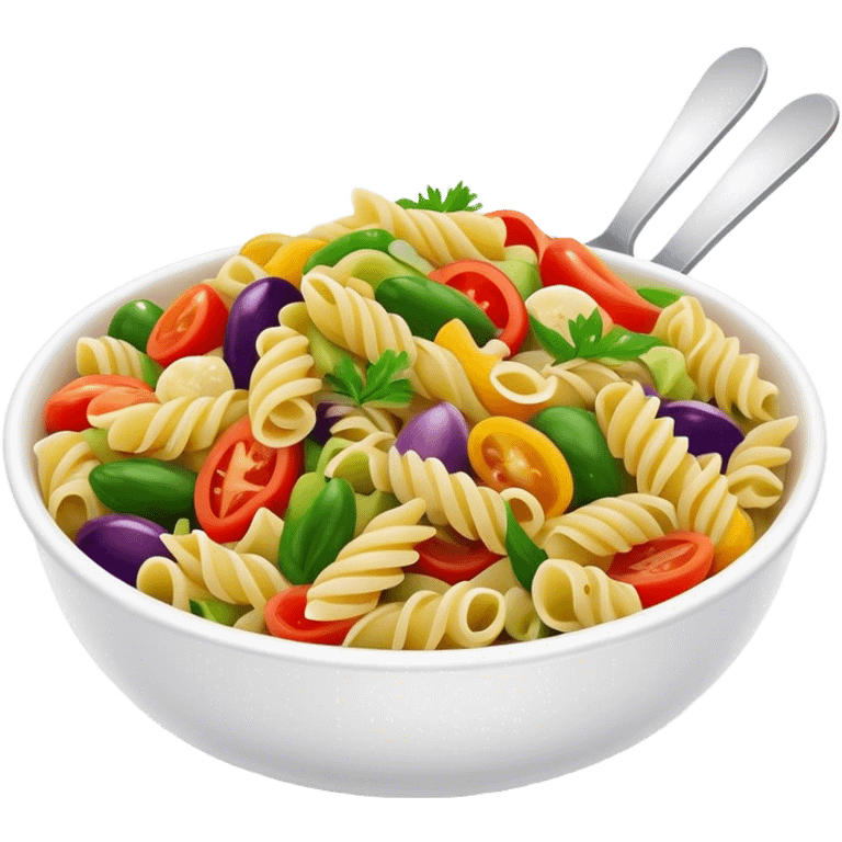 Pasta salad emoji