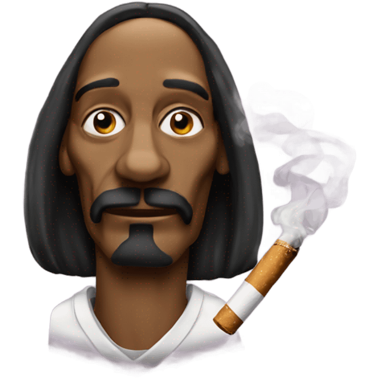 Snoop dog smoking  emoji