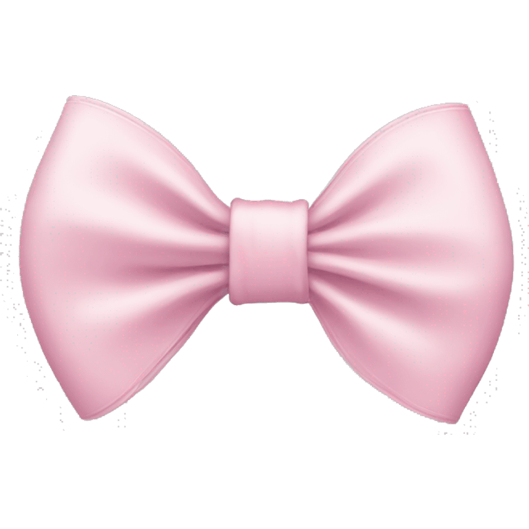 light pink bow  emoji