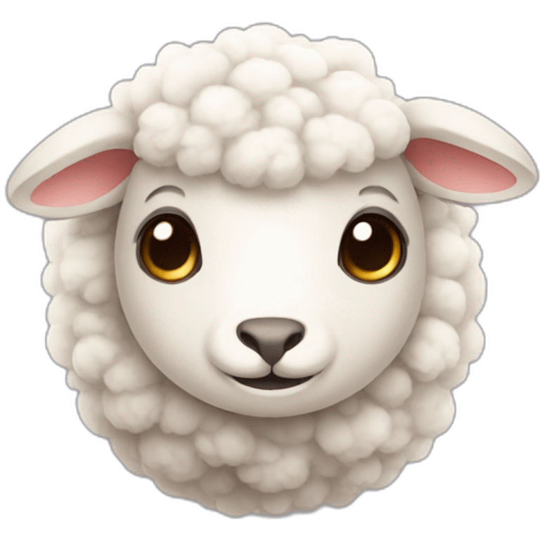 cute sheep emoji