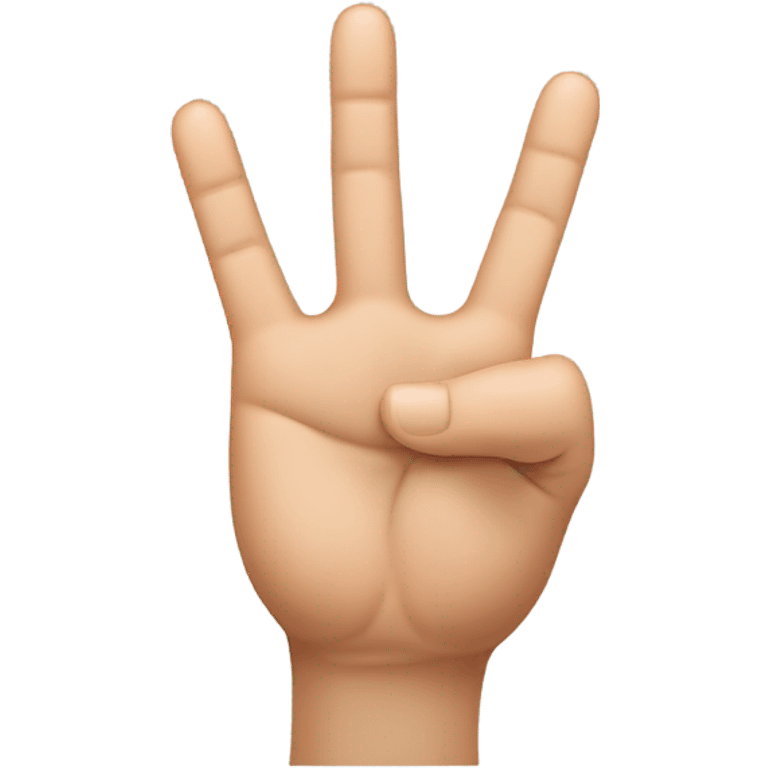 A mix between hang loose and rock 🤘🤙 emoji