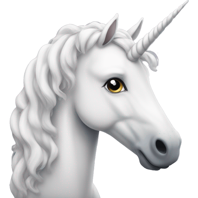 White Unicorn  emoji