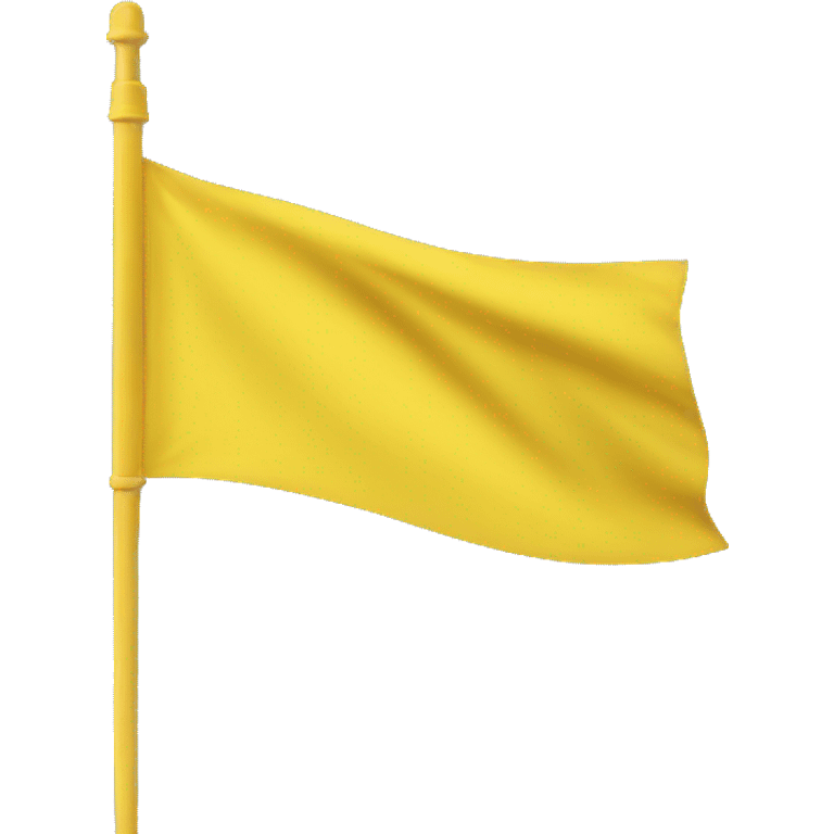 yellow offside flag emoji