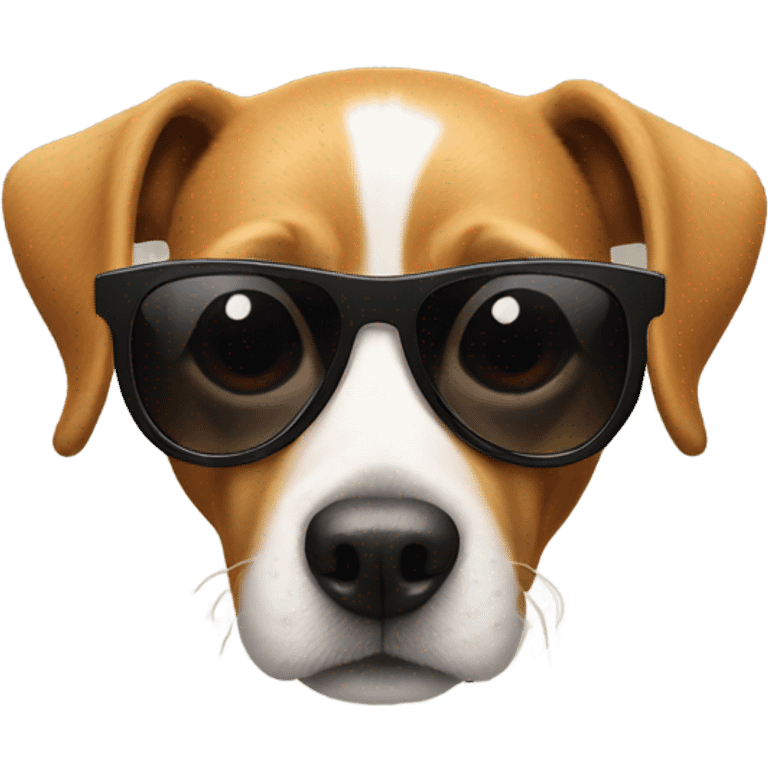 dog with sunglasses emoji