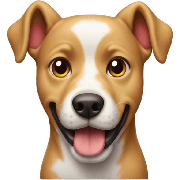 Apple dog emoji