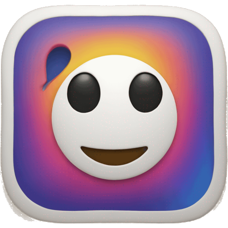 instagram logo  emoji