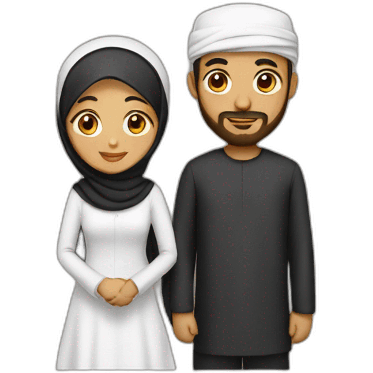 Muslim Couple emoji