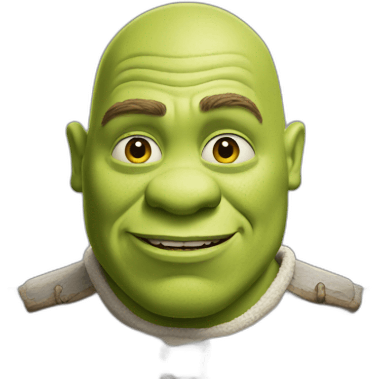 white-shrek emoji