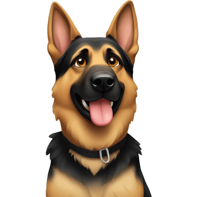 German shepherd  emoji