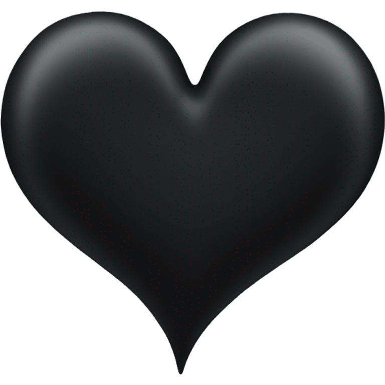 Black Heart  emoji