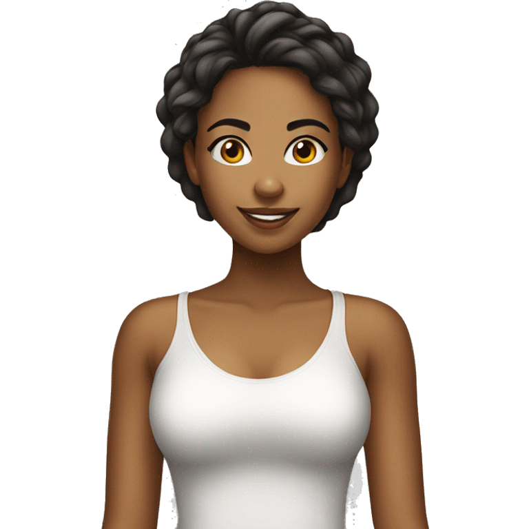 Brazilian young pretty women  emoji