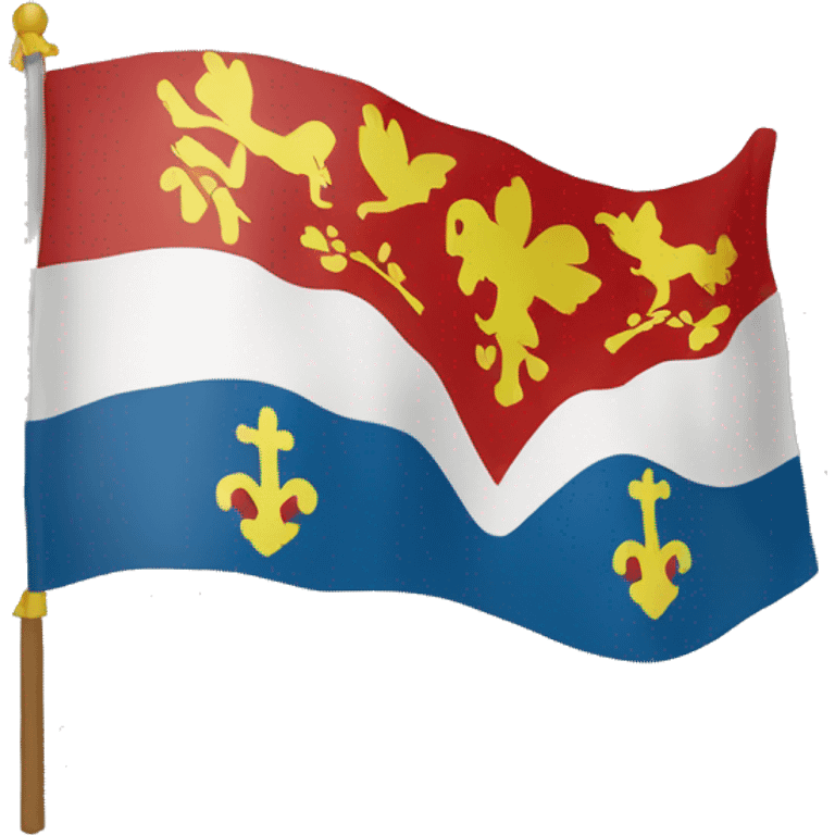 Drapeau de Normandie emoji