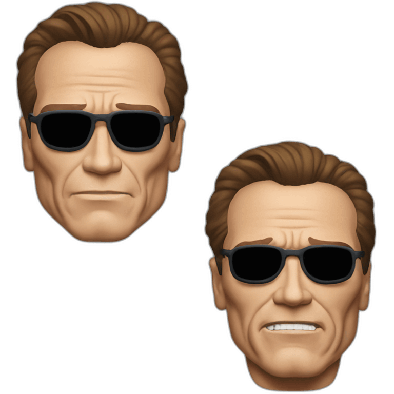 arnold Schwarzenegger in michael myers costume emoji