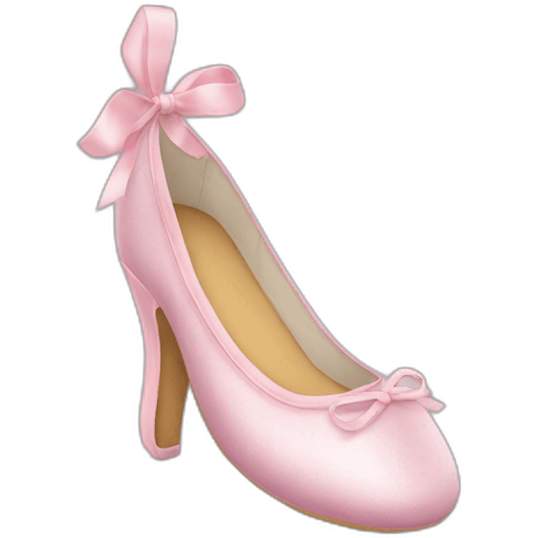 Chaussure de ballet emoji