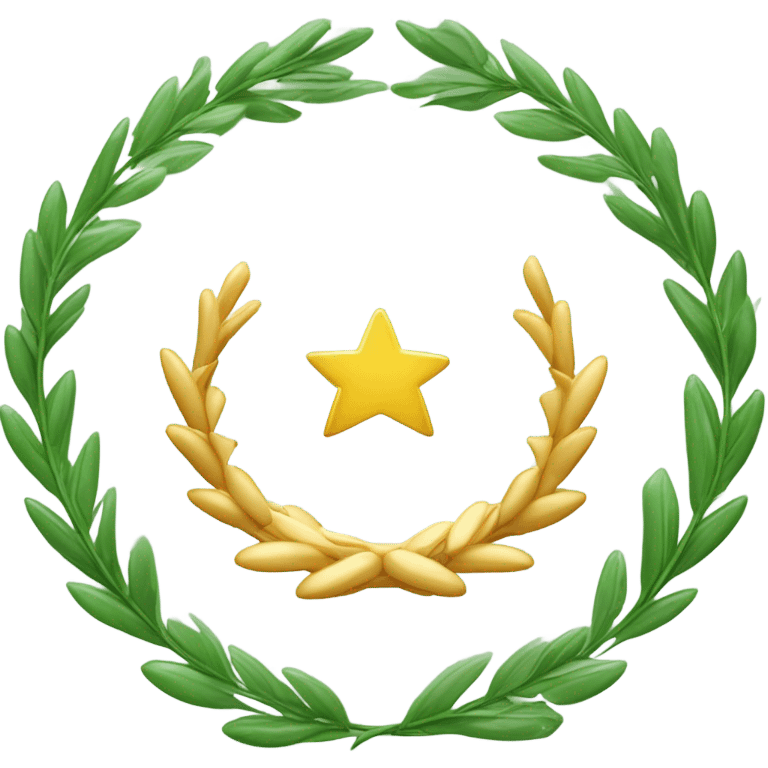 corona de laurel emoji