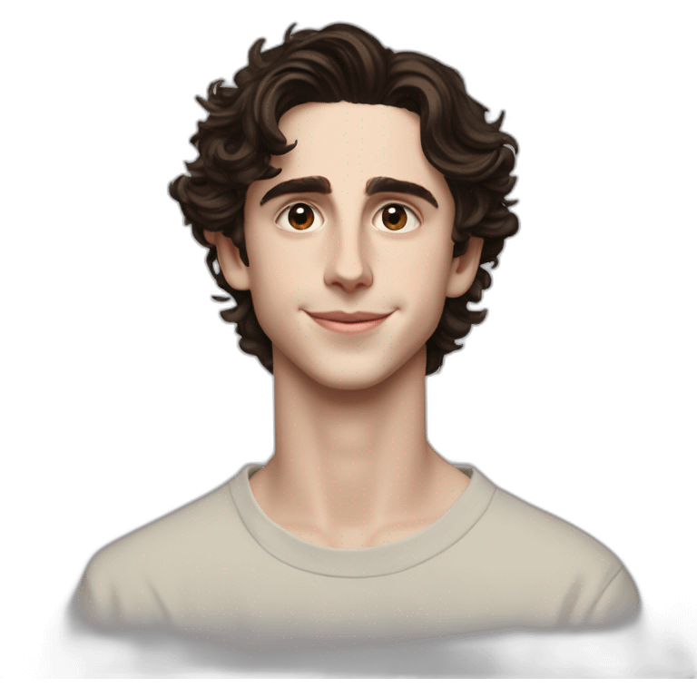 timothée chalamet emoji