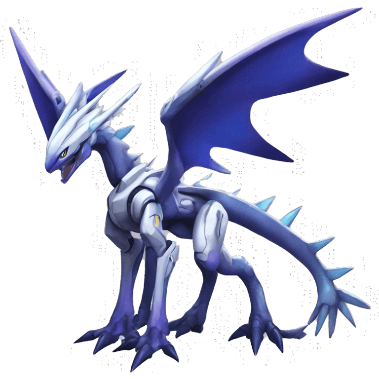  Cool Cute Edgy Futuristic Godly Ethereal Digimon-Genesect-Dialga-Reptile full body emoji