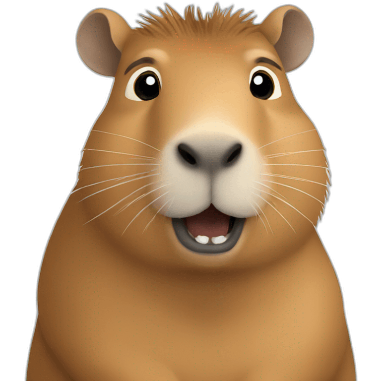 Capybara emoji