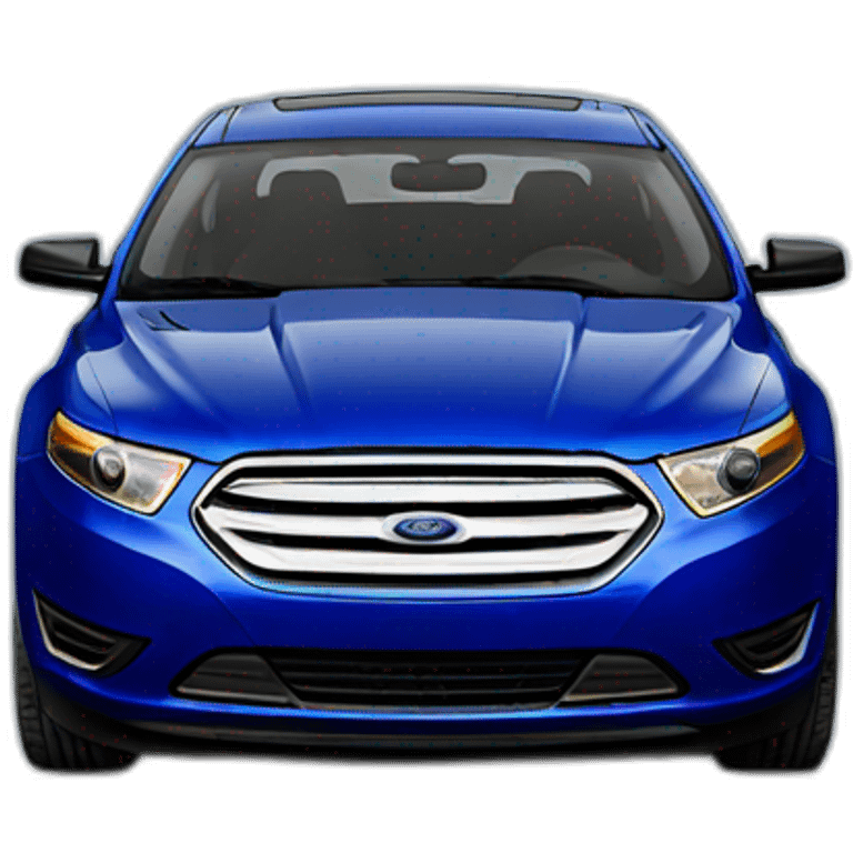 blue ford Taurus 2017 emoji