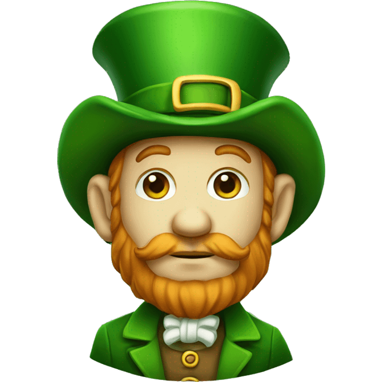 leprechaun thoughtful emoji