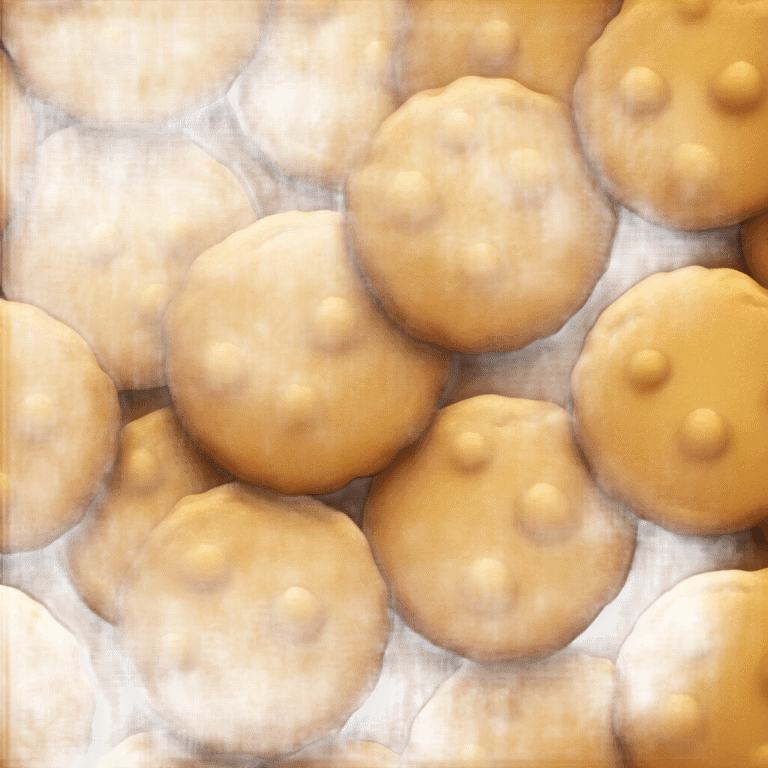 Caramel cookie emoji