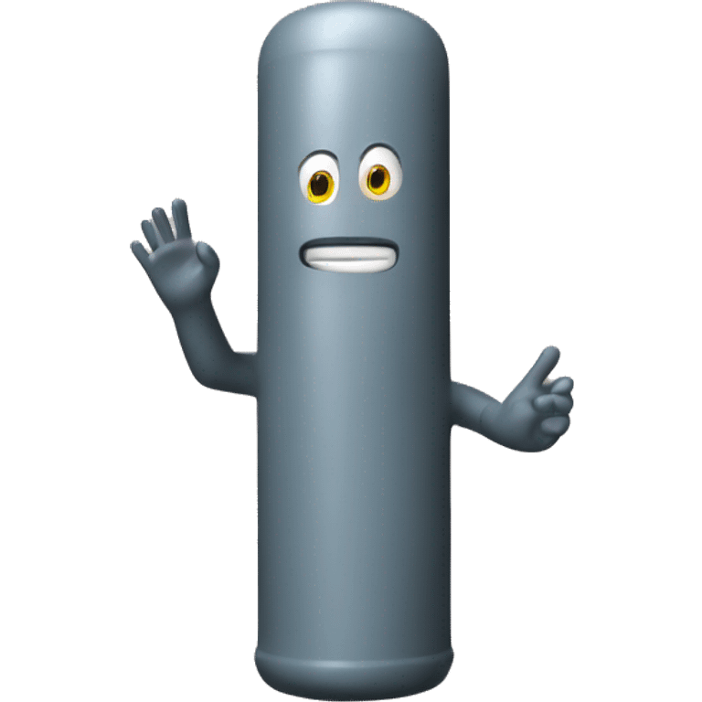 waving air tube man emoji