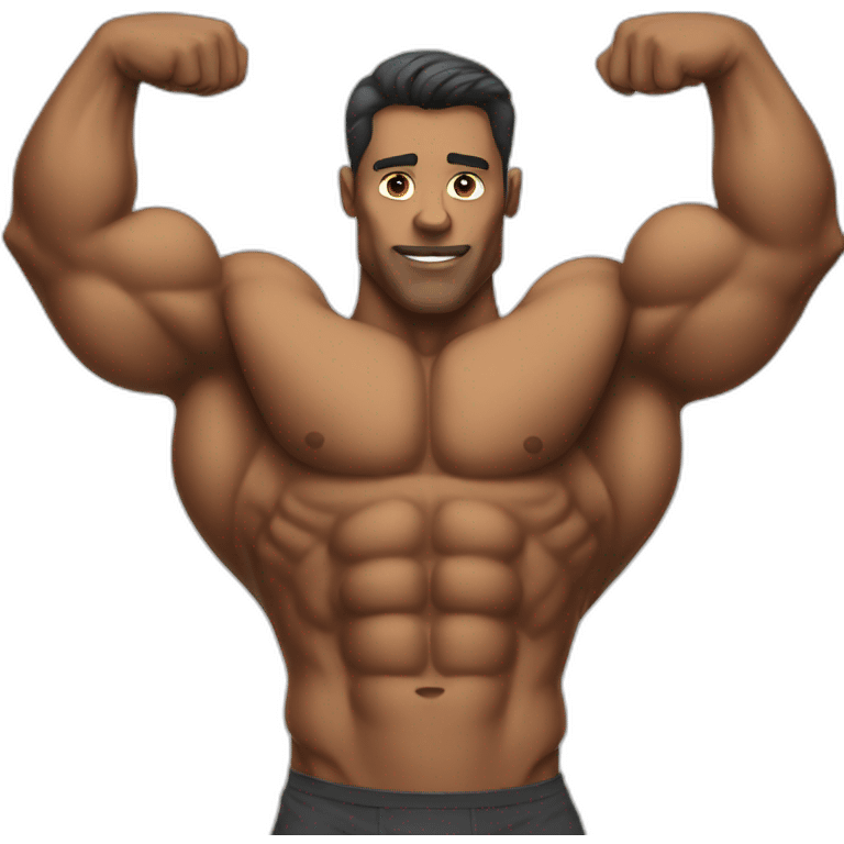 bodybuilder emoji